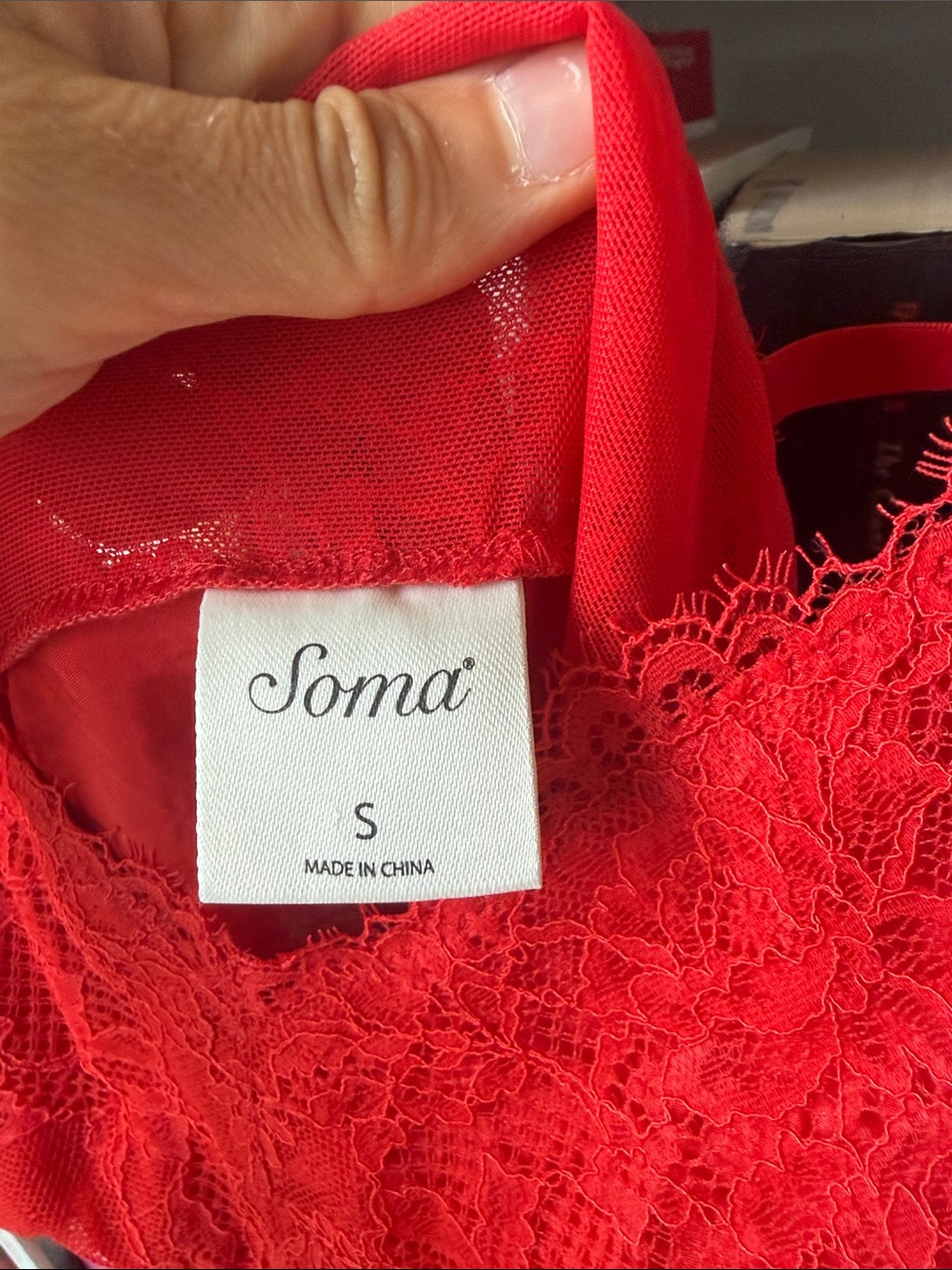 Soma Sensuous Silk lace slip dress - Picture 4 of 5